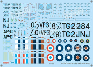 Special Hobby 72383 DH.100 Vampire Mk. I &amp;#39;RAF, RAAF and Armée de l&amp;#39;Air&amp;#39; 1/72 – immagine 6