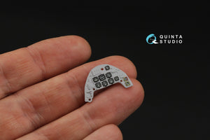 Quinta Studio QD32248 German WWII Cockpit instrument gauges 3D-Printed &amp;amp; colored Interior on decal paper (All Kits) 1/32 – image 6