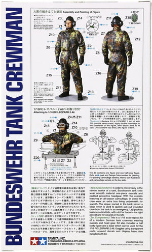 Tamiya 36309 Bundeswehr Tank crewman 1/16 – image 2