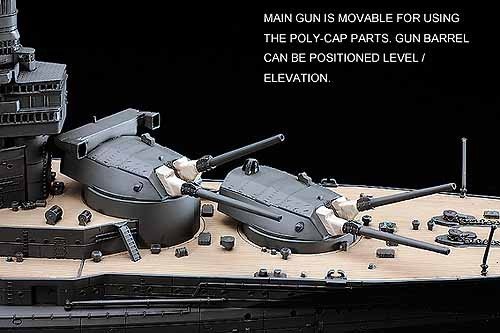 Hasegawa Z24 IJN BATTLESHIP NAGATO 1941 1/350 – immagine 7