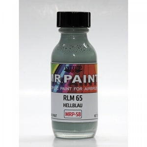 MR. Paint MRP-058 RLM 65 Hellblau WWII German 30ml – immagine 2