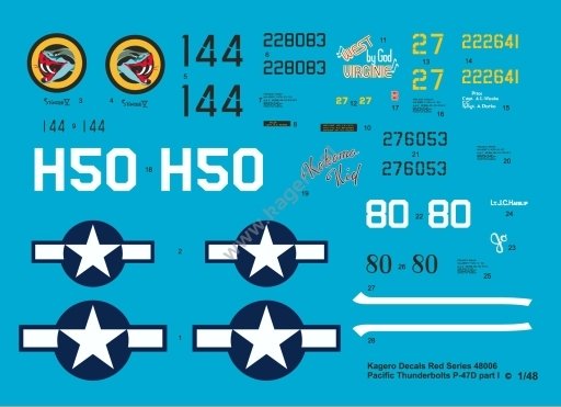 Kagero KD72006 Republic P-47 Thunderbolt D 1/72 – Bild 2