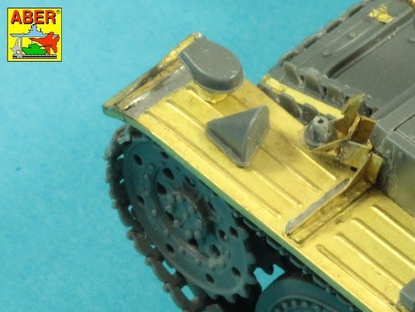 Aber 48041 Pz.Kpfw..38 (t) Ausf. E/F/G Niemiecki czołg Pz.38 (t) cz.2-błotniki / German tank Pz.Kpfw. 38 (t) Ausf.. E/F/G Vol.2-Fenders 1/48 – Bild 12