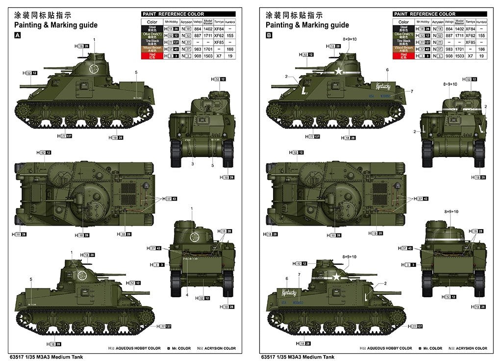 I Love Kit 63517 M3A3 Medium Tank 1/35 – Bild 3