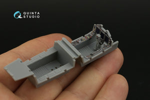 Quinta Studio QDS-48458 MiG-29K 3D-Printed coloured Interior on decal paper (HobbyBoss) (Small version) 1/48 – zdjęcie 8
