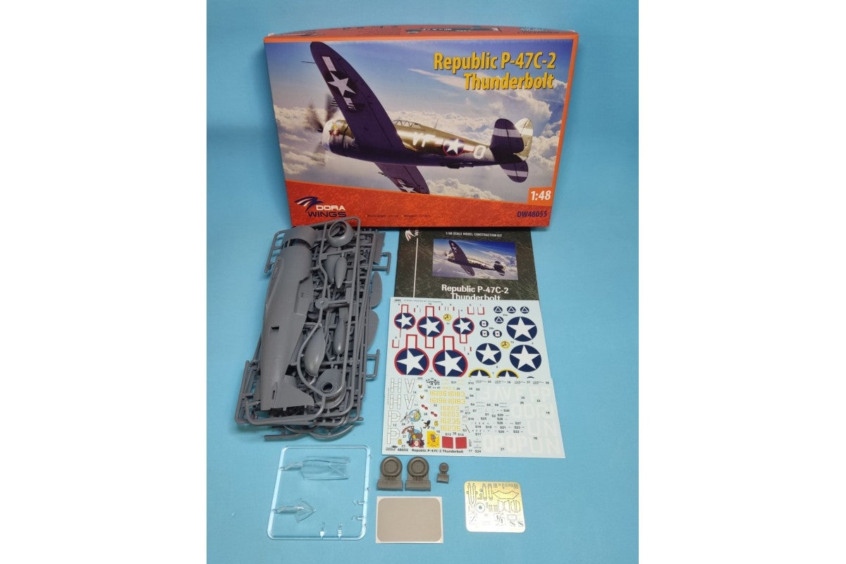 Dora Wings 48055 P-47C-2 Thunderbolt 1/48 – Bild 3