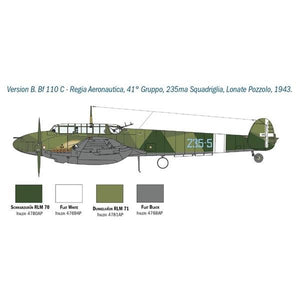 Italeri 2794 MESSERSCHMITT BF-110 C/D 1/48 – image 7
