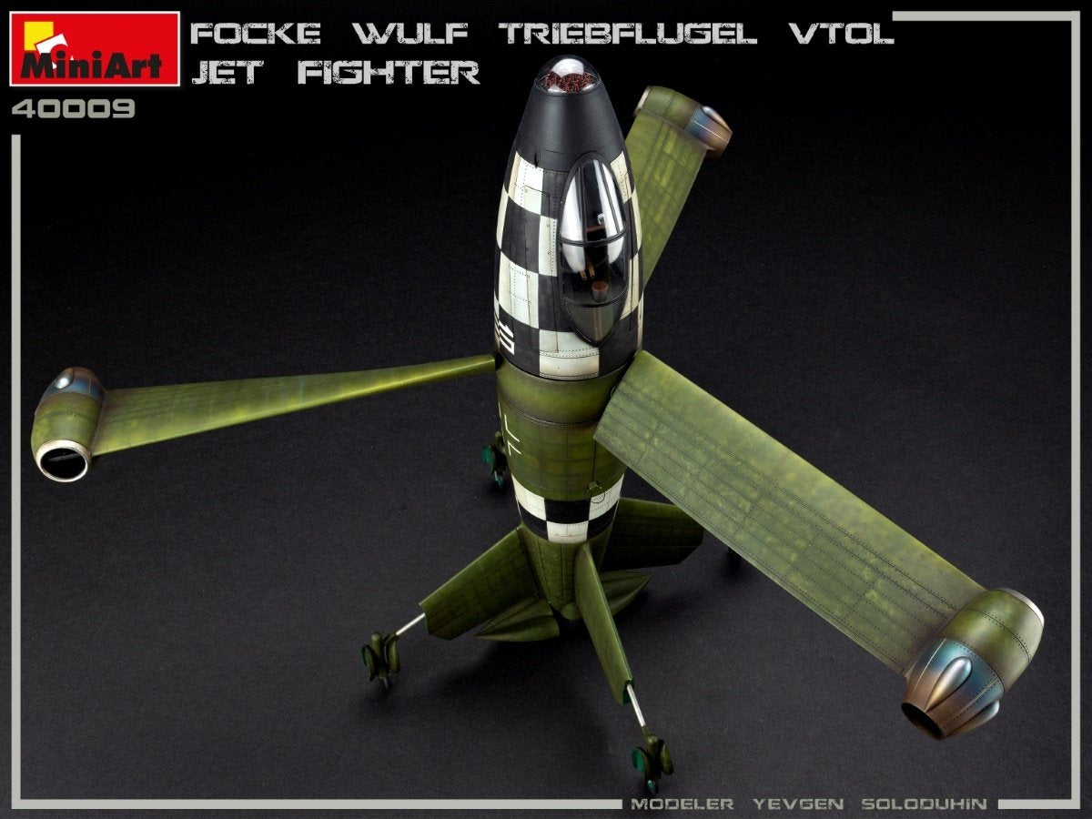 MiniArt 40009 Focke Wulf Triebflugel (VTOL) Jet Fighter 1/35 – zdjęcie 3