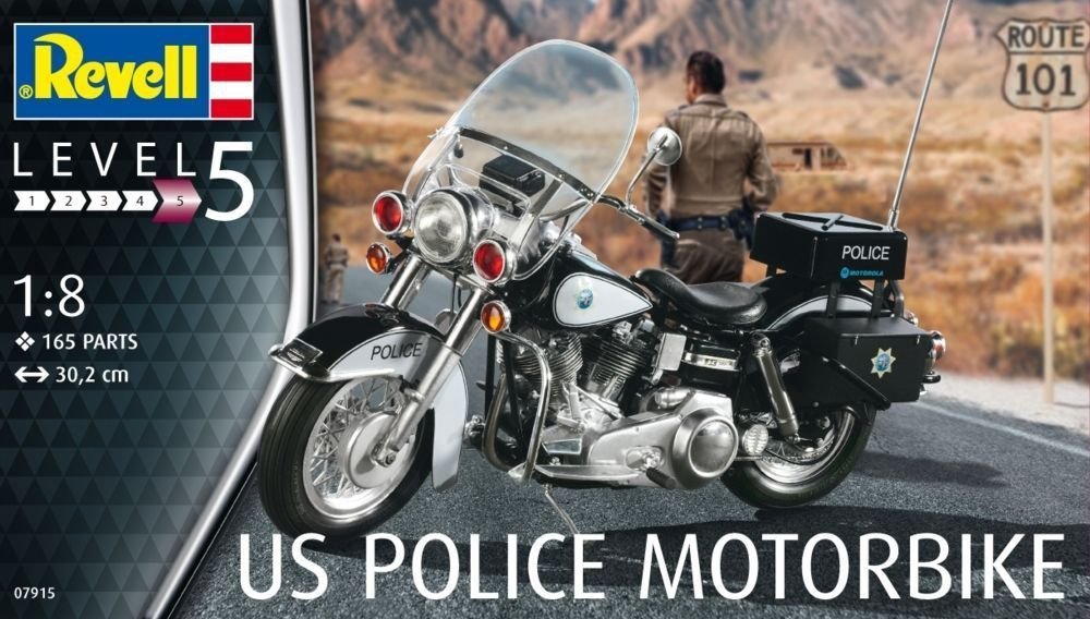 Revell 07915 Moto de police américaine (1/8)