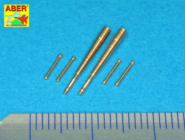 Aber A72 009 B wing (2 variant) armament for British fighterSpitfire Mk.I to V; Hispano 20mm x 2 (2 variant); Browning .30 tips x 4 1/72 – immagine 2