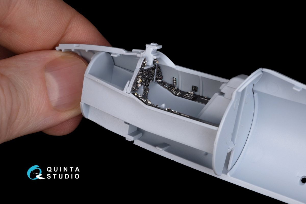 Quinta Studio QD48251 Hawker Hunter 3D-Printed &amp;amp; coloured Interior on decal paper (Airfix) 1/48 – immagine 6