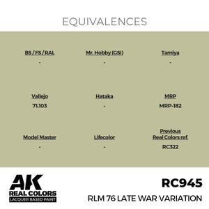 AK Interactive RC945 RLM 76 Variante de fin de guerre 17 ml – image 2