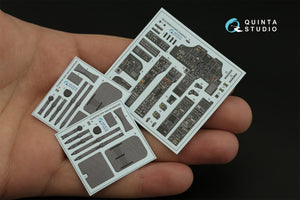 Quinta Studio QD35090 AH-64A 3D-Printed &amp;amp; colored Interior on decal paper (Academy) 1/35 – image 9