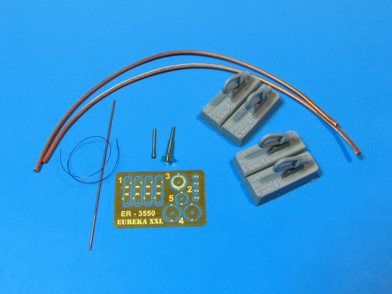 Eureka XXL ER-3550 Towing cable and aerial base for T-90 Russian MBT 1/35 – Bild 3