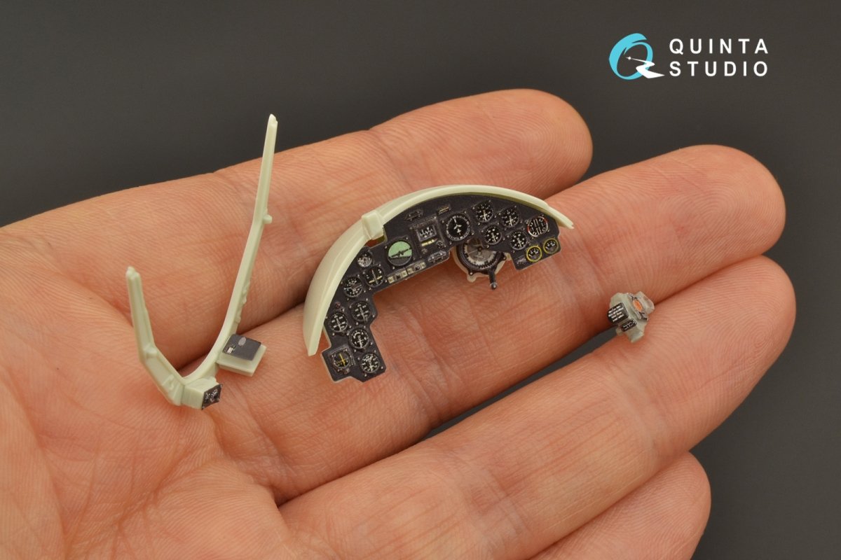 Quinta Studio QD32114 Ju 88A-4 3D-Printed &amp;amp; coloured Interior on decal paper ( Revell ) 1/32 – zdjęcie 5