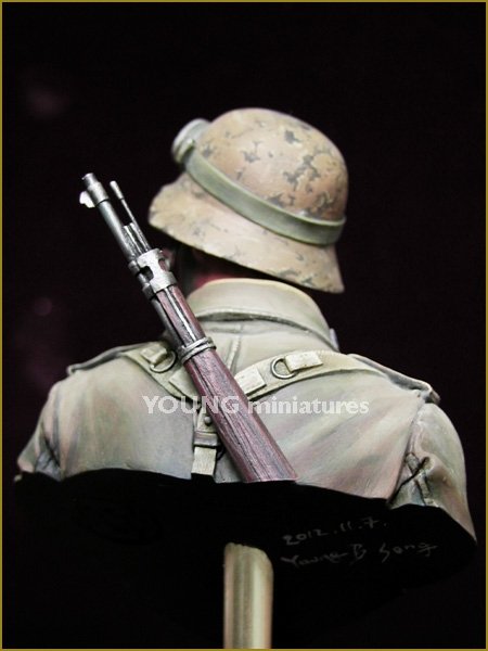 Young Miniatures YM1839 German DAK Infantry North Africa WWII 1943 1/10 – immagine 6