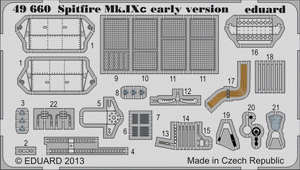 Eduard 49660 Spitfire Mk. IXc early version 1/48 EDUARD