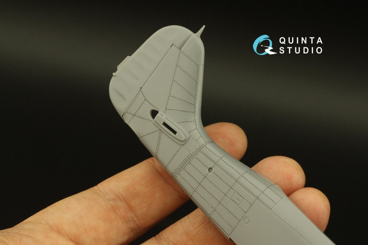 Quinta Studio QRV-021 Single riveting rows (rivet size 0.20 mm, gap 0.8 mm, suits 1/32 scale), Black color, total length 5.8 m/19 ft – image 4