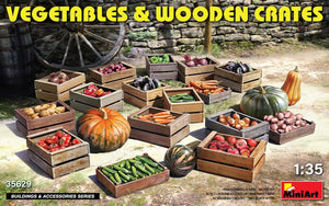 MiniArt 35629 LÉGUMES ET CAISSES EN BOIS 1/35