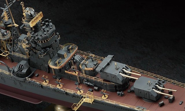 Hasegawa QG38 (72138) IJN Light Cruiser Agano Class Detail Up Parts Basic B 1/350 – immagine 4