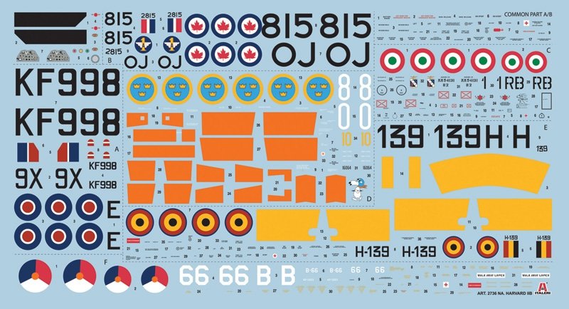 Italeri 2736 HARVARD Mk.IIA 1/48 – imagen 3