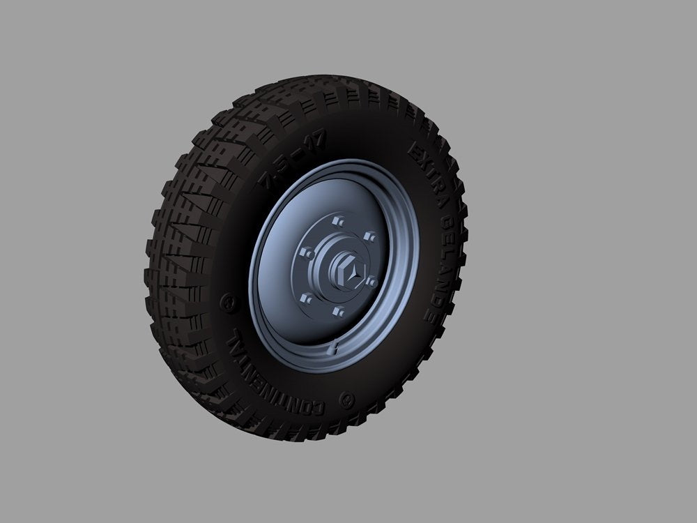 Panzer Art RE35-424 Mercedes G4 road wheels (Gelande pattern) 1/35 – image 2