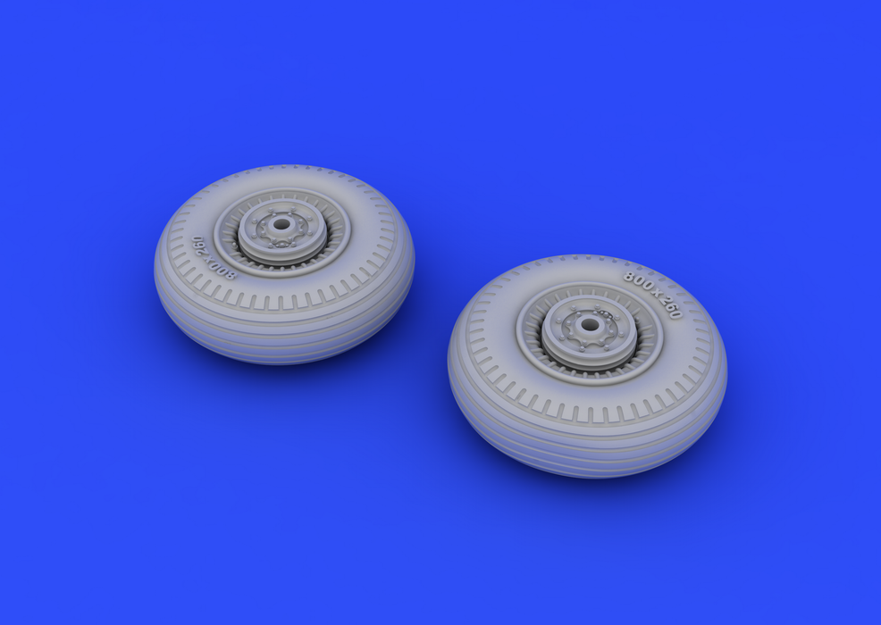 Eduard 672026 Il-2 wheels 1/72 (TAMIYA) – immagine 6