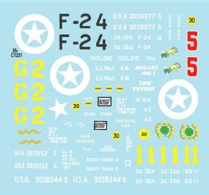 Star Decals 35-C1231 US M4A1 75mm Sherman 1/35 – zdjęcie 3