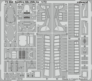 Eduard 73664 Spitfire Mk. I/Mk. IIa 1/72 AIRFIX – immagine 2