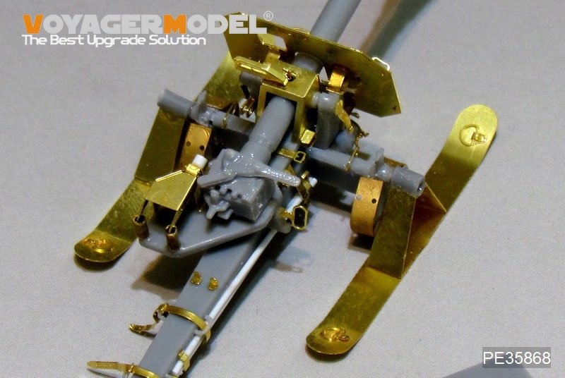 Voyager Model PE35868 WWII German 88mm Raketenwerfer43 PUPPCHEN sled versio for DRAGON 1/35 – Bild 6