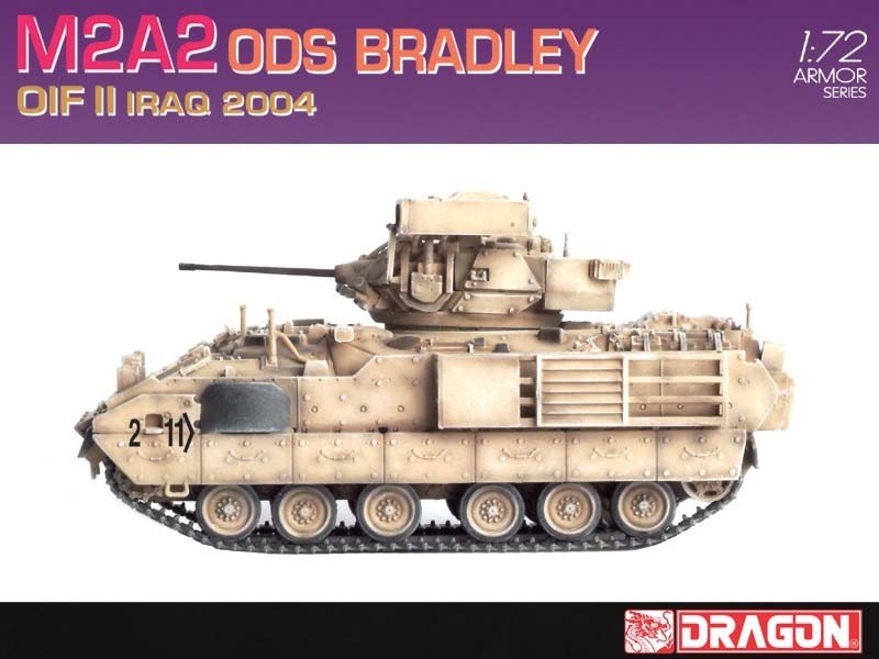 Dragon 7247 M2A2 Bradley ODS 2004 1/72 – imagen 6
