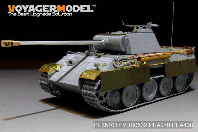 Voyager Model PE351017 WWII German Panther G Early ver.Basic upgrade set (For TAKOM 2119/2134) 1/35 – Bild 2