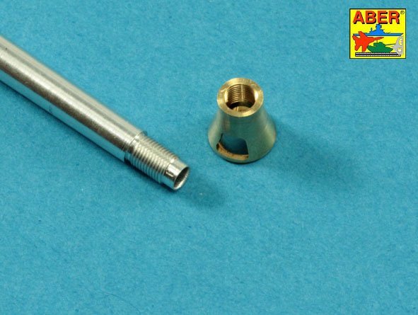 Aber 35L-296 Lufa Pak 43/3 L/71 8,8cm do Jagdpanter G1 późna lub G2 dla modeli Takom 1/35 – zdjęcie 9