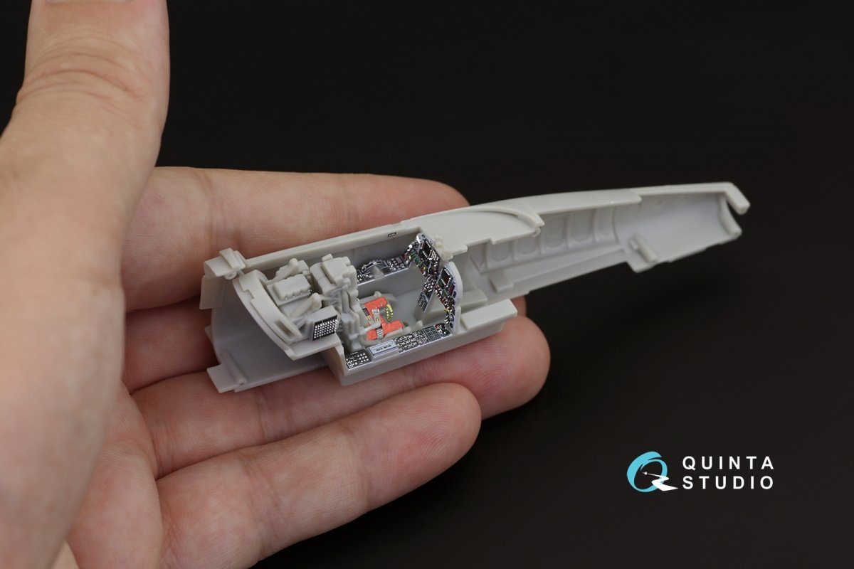 Quinta Studio QD48257 F-20 Tigershark 3D-Printed &amp;amp; coloured Interior on decal paper (Freedom Model) 1/48 – immagine 10