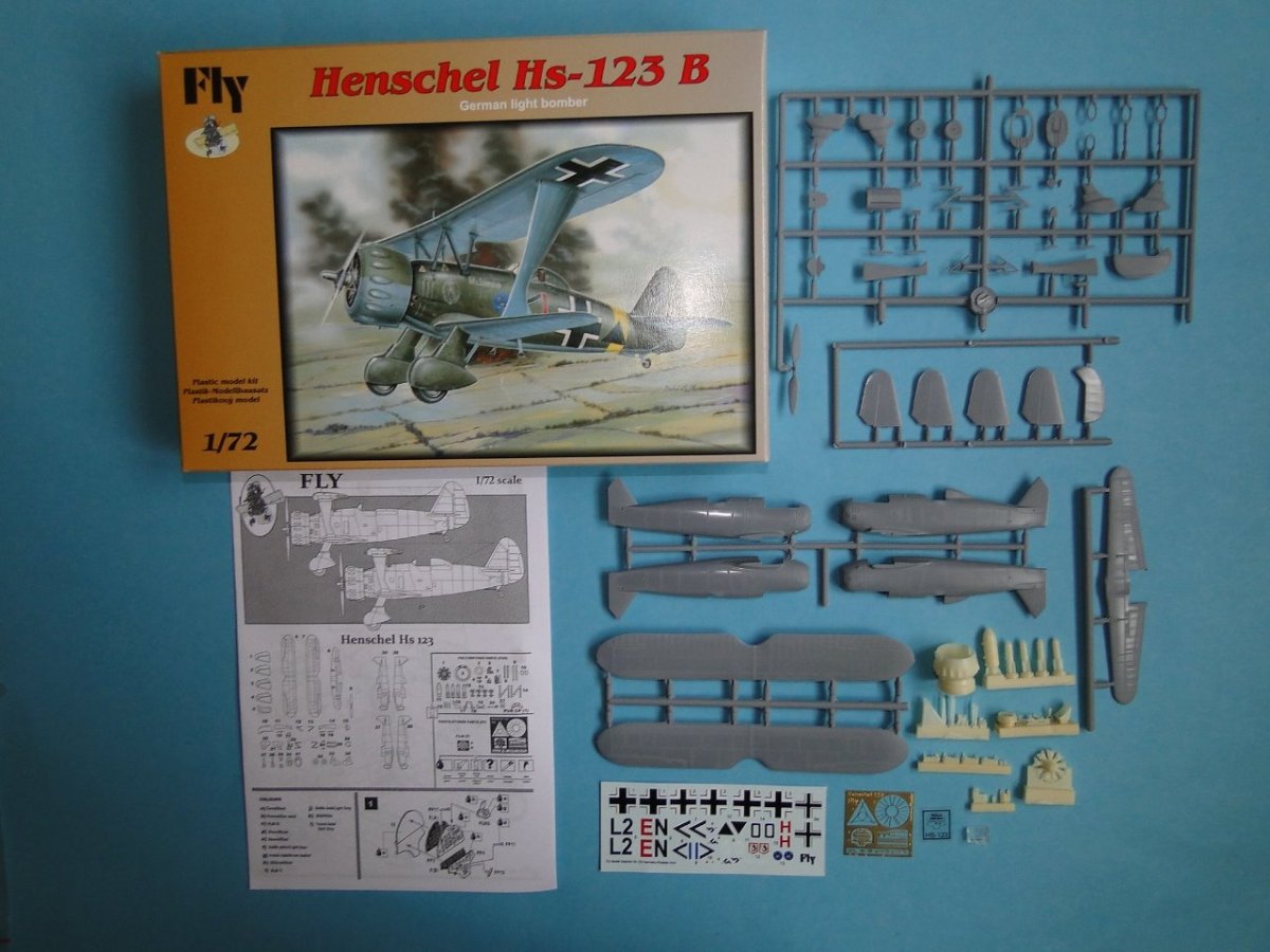 Fly 72010 Henschel Hs-123 B 1/72 – Bild 2
