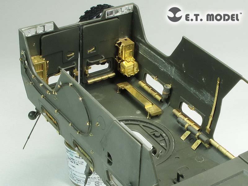E.T. Model E35-195 Russian GAZ-233014 STS &amp;quot;TIGER&amp;quot; Interior (For Meng VS-003) 1/35 – zdjęcie 6