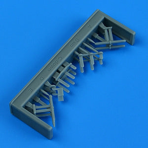 Quickboost QB32350 MiG-21MF antennas and sensors (for TRUMPETER) 1/32