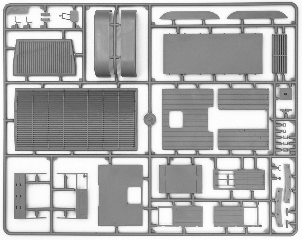 ICM DS3509 Wehrmacht Radio Trucks (Henschel 33D1 Kfz.72, Krupp L3H163 Kfz.72) 1/35 – immagine 2