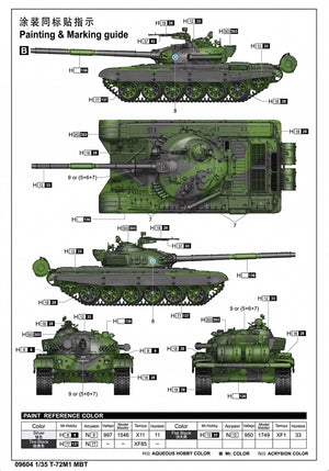 Trumpeter 09604 T-72M1 MBT 1/35 – Bild 4