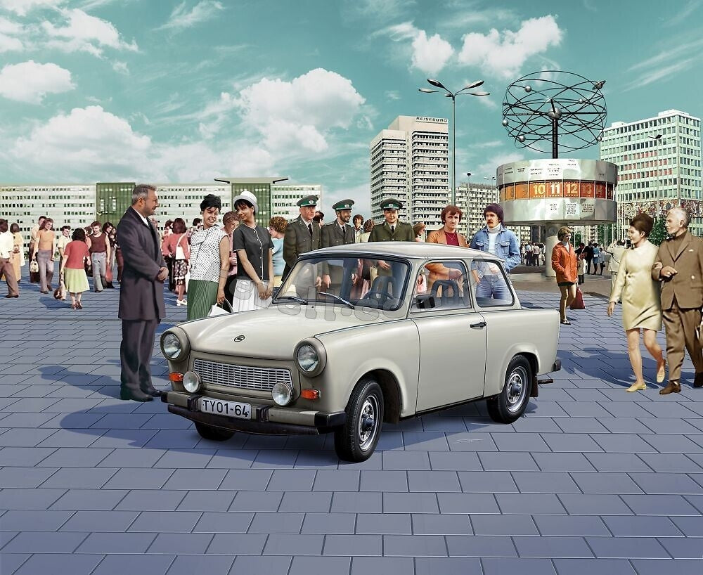 Revell 05630 60th Anniversary Trabant 601 Exclusive Edition (Incl. Book) 1/24 – immagine 2