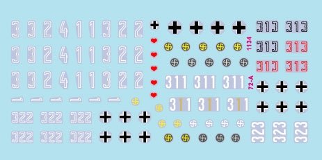 Star Decals 72-A1134 Wiking # 6. 5. SS-Wiking in Caucasus 1942-43. Pz IV Ausf F, Pz IV Ausf F2 and Pz IV Ausf G. 1/72 – Bild 2