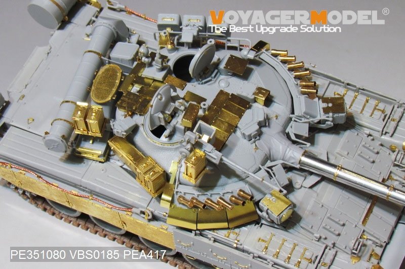 Voyager Model PE351080 Modern Russian T-80UK Main Battle Tank (smoke discharger include) For TRUMPER 09578 1/35 – Bild 7