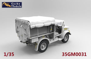 Gecko Models 35GM0031 Bedford MWC 15-cwt 4x2 200 Gallon Water Bowser Truck (Open Cab Aeroscreen) 1/35 – immagine 3