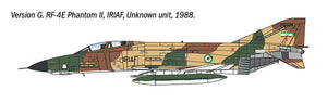 Italeri 1477 RF-4 C/E Phantom II 1/72