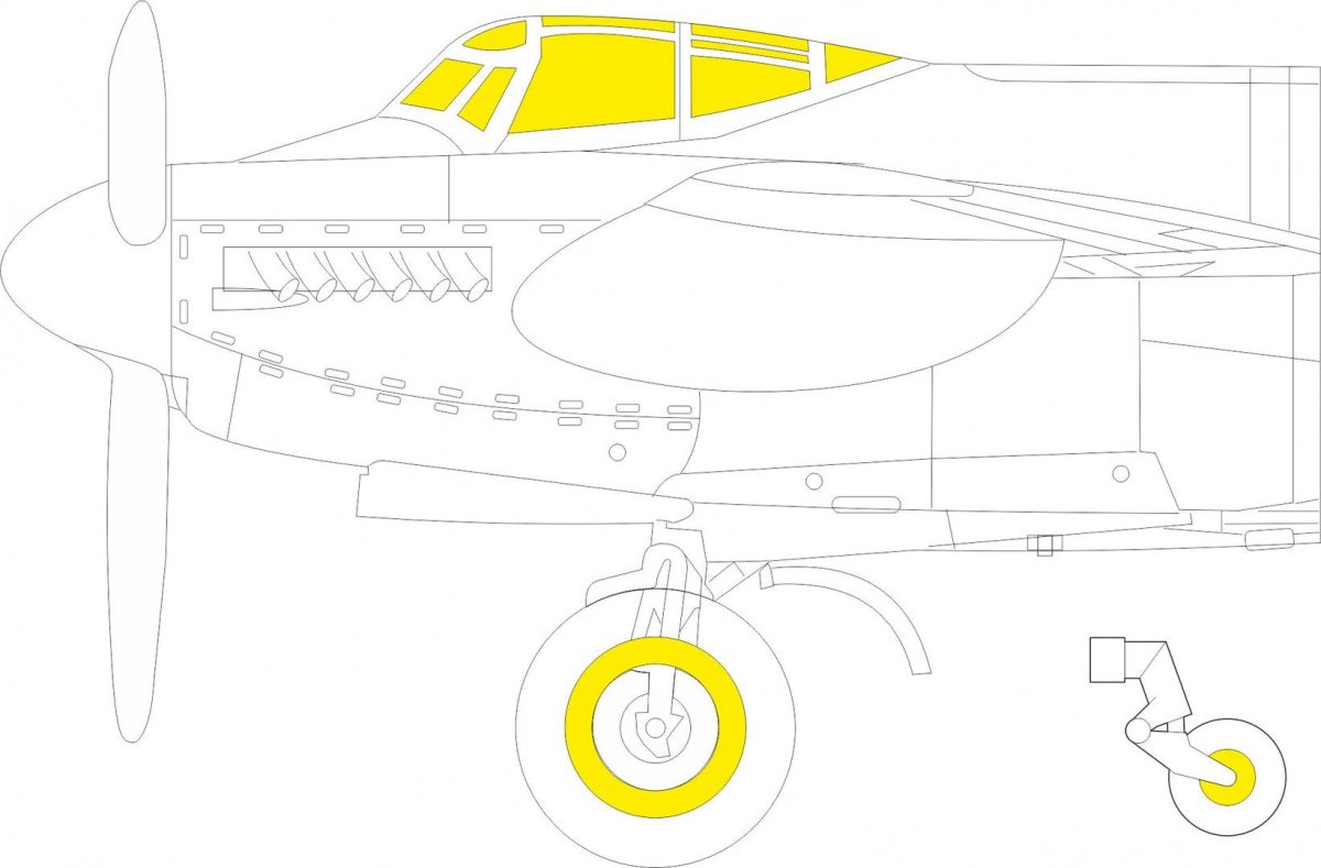 Eduard EX938 Mosquito B Mk. IV/PR Mk. IV TFace TAMIYA 1/48