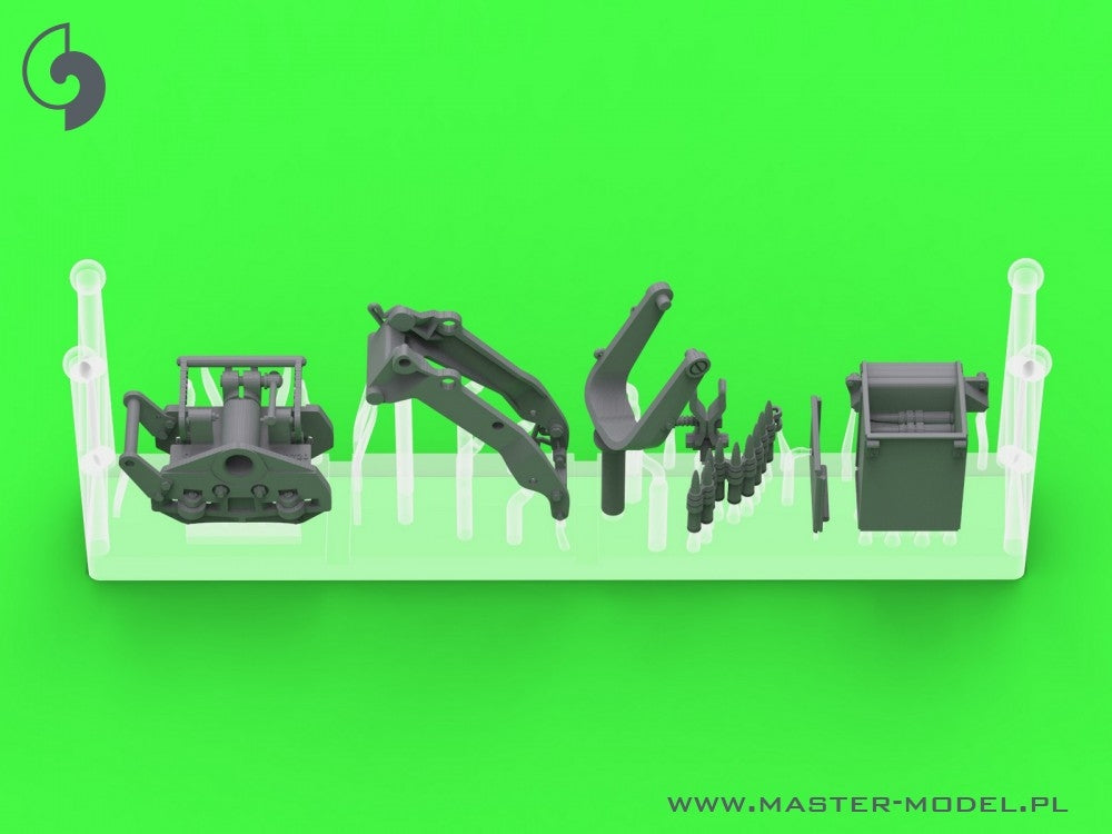 Master GM-35-073 Browning M2HB .50 cal (12,7mm) - do montażu na pierścieniu M49 (karetka D40721 / kołyska D40733 / skrzynka D40731 lub D90078) 1/35 – Bild 15