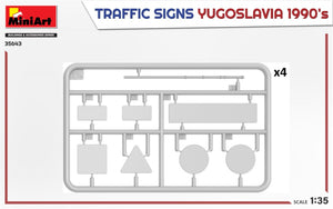 MiniArt 35643 TRAFFIC SIGNS. YUGOSLAVIA 1990’s 1/35 – Bild 5