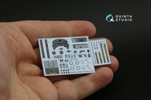 Quinta Studio QD48299 Yak-9T/DD 3D-Printed &amp;amp; coloured Interior on decal paper (Modelsvit) 1/48 – zdjęcie 2