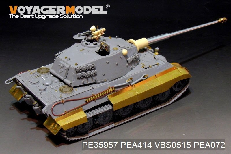 Voyager Model PE35957 WWII German King Tiger (Hensehel Turret) For HOBBYBOSS 84533 1/35 – Bild 6