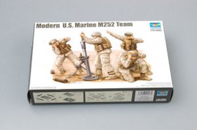 Trumpeter 00423 Modern US Marine M252 Mortar Team 1/35 – zdjęcie 2